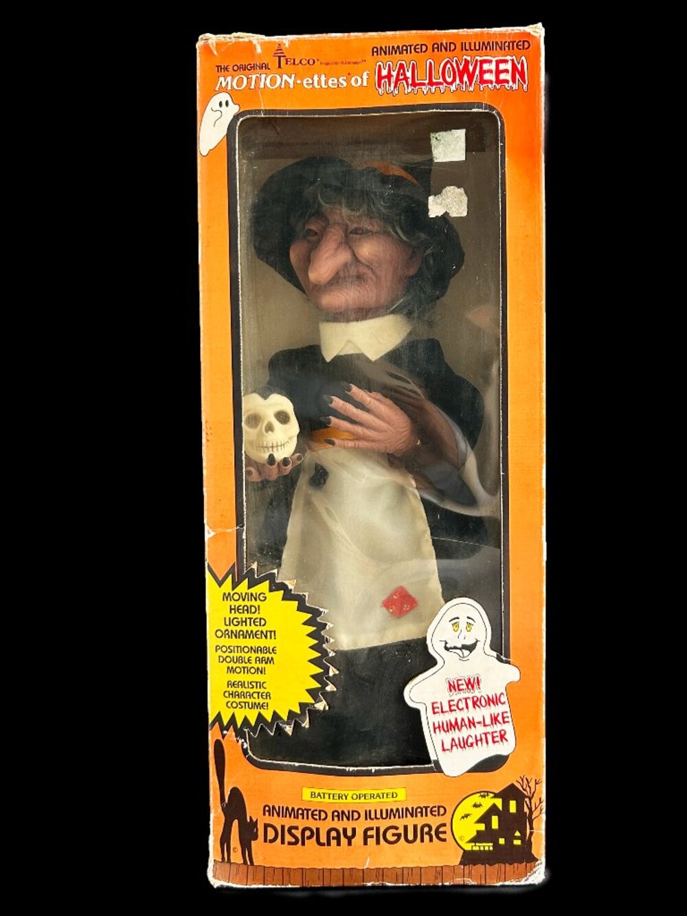 Vintage Halloween 80s Telco Animatronic Witch